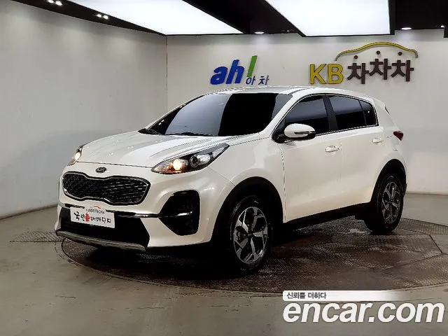 Kia Sportage The Bold 2021 Белый из Кореи