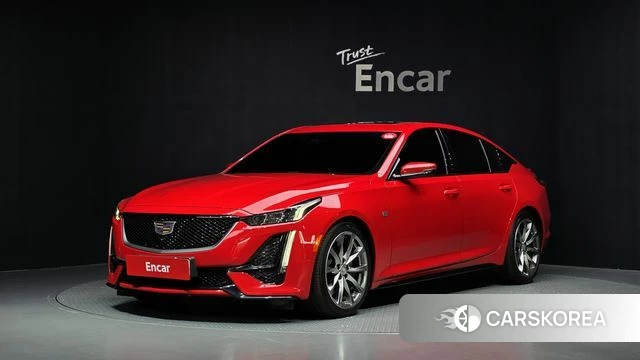 Cadillac CT5 2020 Красный из Кореи