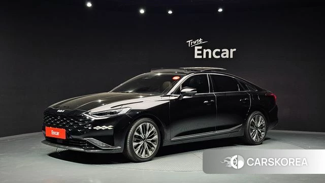Kia K8 2022 Черный из Кореи
