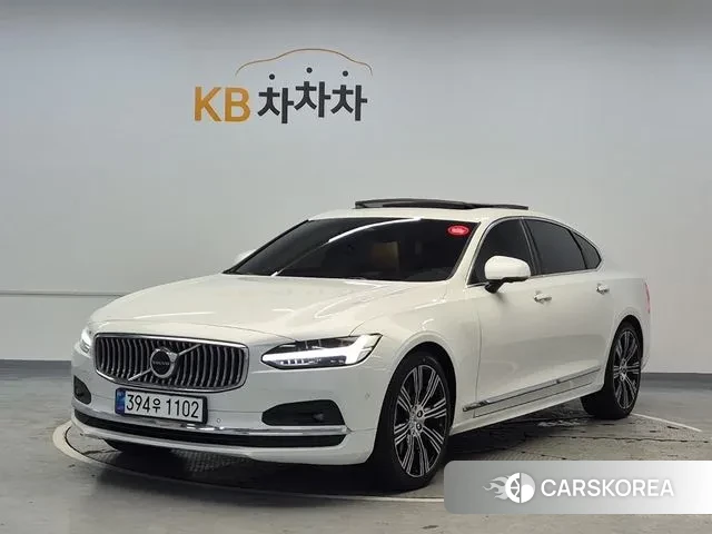 Volvo S90 2022 Белый из Кореи