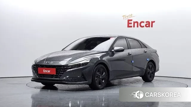 Hyundai Avante (CN7) 2021 Серый из Кореи