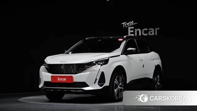 Peugeot 3008 second generation 2022 Белый из Кореи