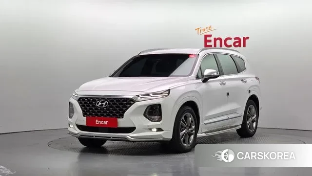Hyundai Santa Fe TM 2019 Белый из Кореи