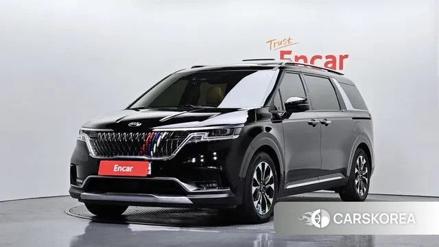 Kia Carnival 4th generation 2021 Черный из Кореи