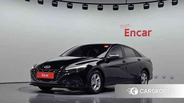 Hyundai Avante (CN7) 2020 Черный из Кореи