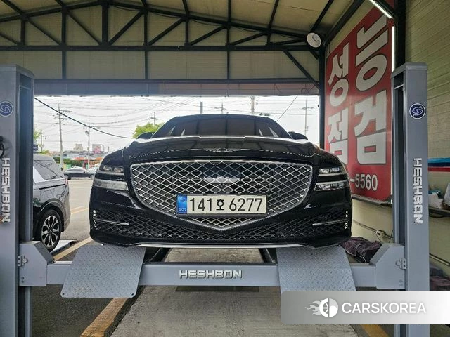 Genesis G80 (RG3) 2021 Черный из Кореи