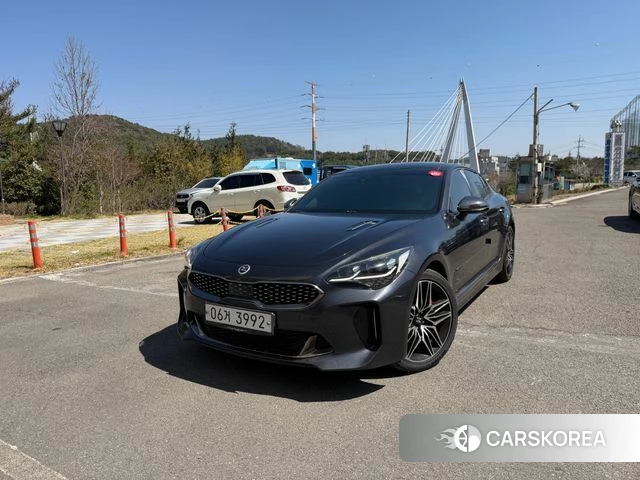 Kia Stinger 2019 Серый из Кореи