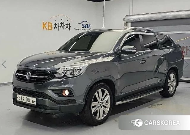 Ssangyong Rexton Sports 2018 Серый из Кореи