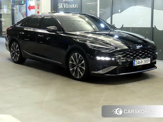 Kia K8 2021 Черный из Кореи
