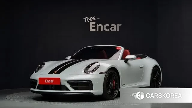 Porsche 911(992) 2023 Серебристо-серый из Кореи