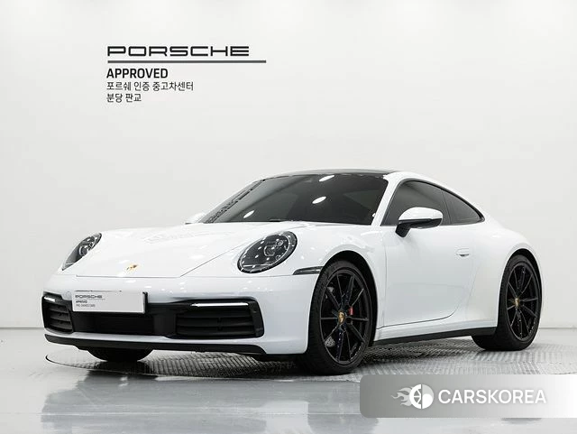 Porsche 911(992) 2020 Белый из Кореи