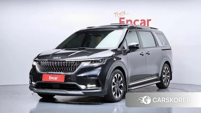 Kia Carnival 4th generation 2023 Серый из Кореи