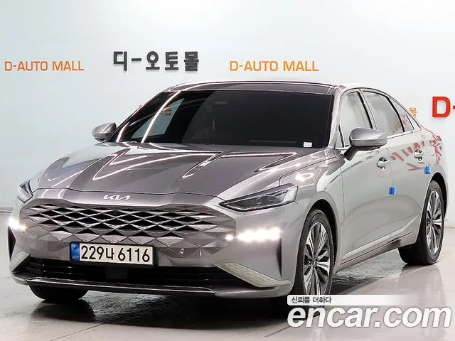Kia K8 Hybrid 2021 Серый из Кореи