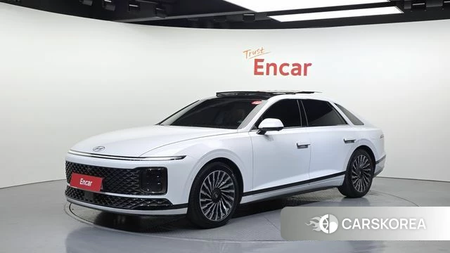 Hyundai Grandeur Hybrid (GN7) 2024 Белый из Кореи