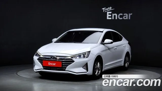 Hyundai The New Avante AD 2019 Белый из Кореи