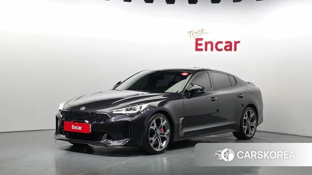 Kia Stinger 2019 Серый из Кореи