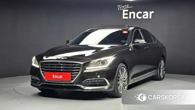 Genesis G80 2018 Черный из Кореи