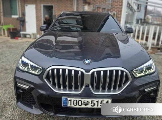 BMW X6 (G06) 2021 Серый из Кореи