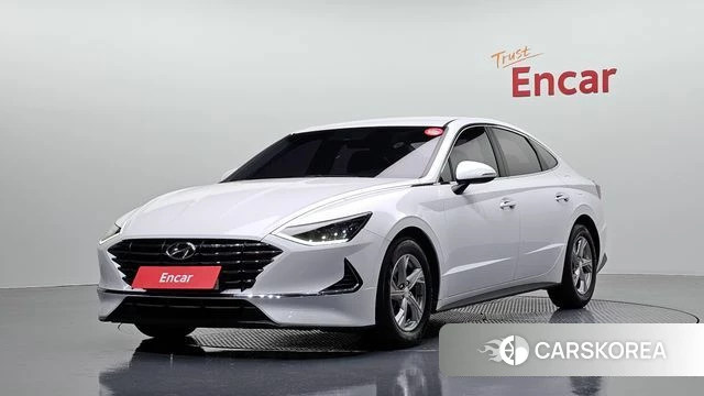 Hyundai Sonata (DN8) 2019 Белый из Кореи