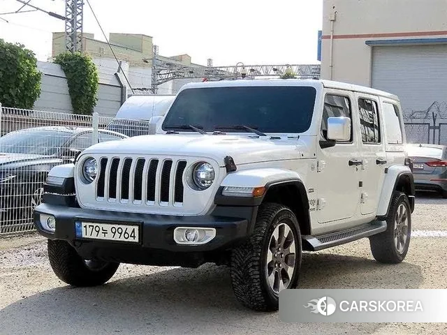 Jeep Wrangler (JL) 2021 Белый из Кореи