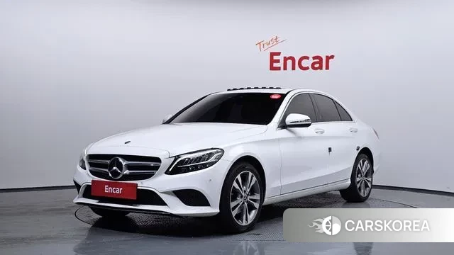 Mercedes-Benz C-Class W205 2020 Белый из Кореи