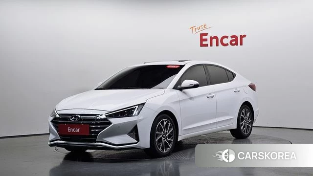 Hyundai The New Avante AD 2019 Белый из Кореи