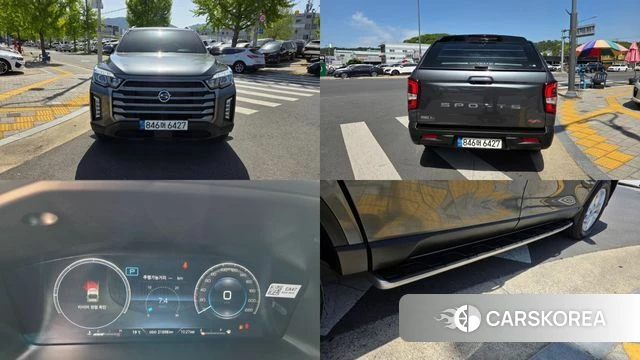 Ssangyong The New Rexton Sport 2022 Серый из Кореи