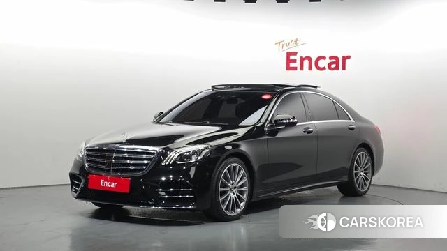 Mercedes-Benz S-Class W222 2018 Черный из Кореи