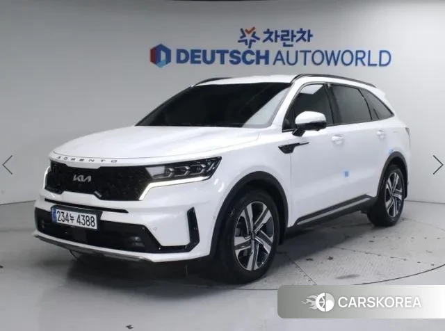 Kia Sorento 4th Generation 2021 Белый из Кореи