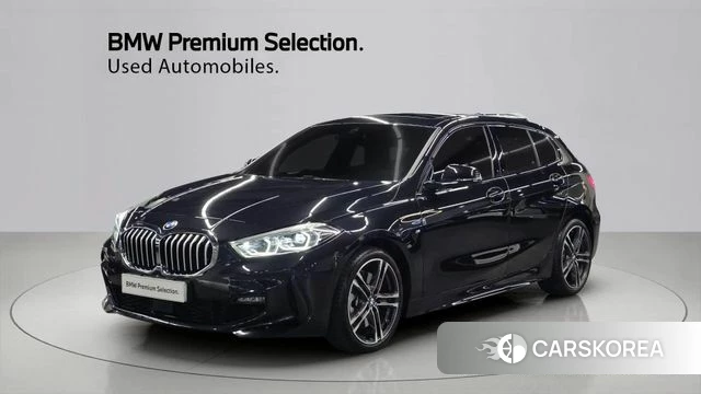 BMW 1 Series (F40) 2024 Черный из Кореи
