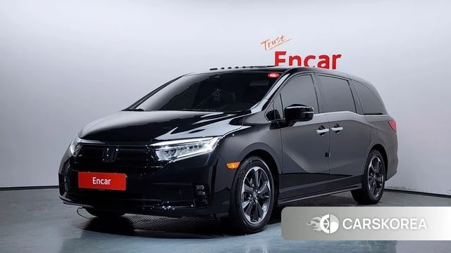 Honda Odyssey 2021 Черный из Кореи