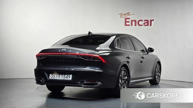 Hyundai The New Grandeur IG Hybrid 2020 Серый из Кореи