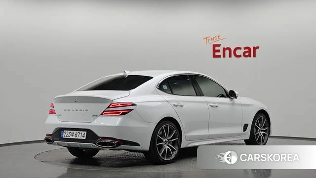 Genesis The New G70 2023 Белый из Кореи