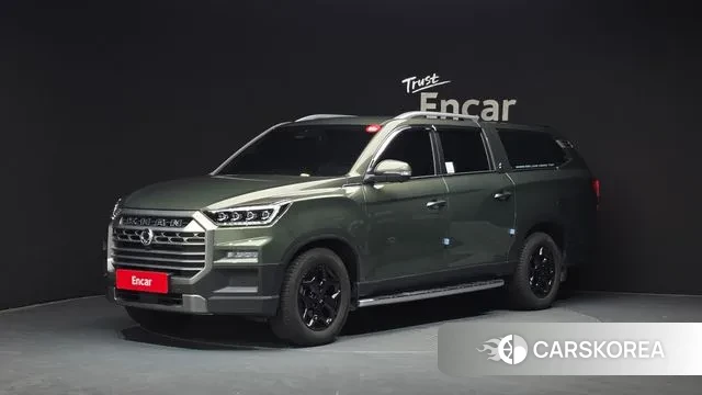 Ssangyong Musso Sports Cannes 2nd generation 2025 Зеленый из Кореи