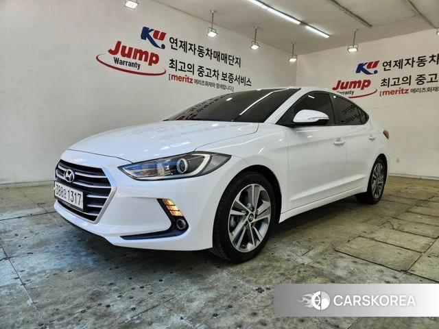 Hyundai Avante AD 2018 Белый из Кореи