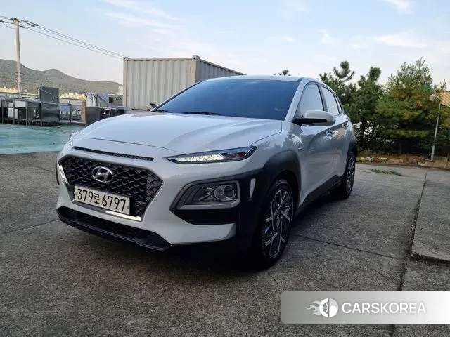 Hyundai Kona Hybrid 2020 Белый из Кореи