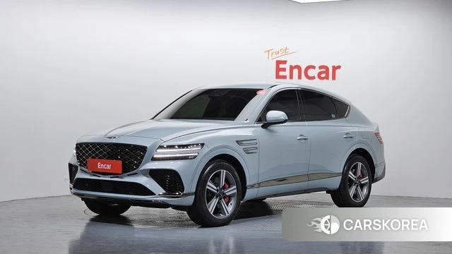 Genesis GV80 Coupe 2024 Серебристо-серый из Кореи