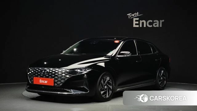 Hyundai The New Grandeur IG Hybrid 2022 Черный из Кореи