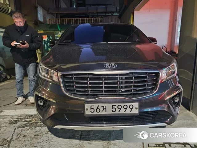 Kia The New Carnival 2019 Серый из Кореи