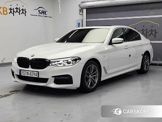 BMW 5 Series (G30) 2019 Белый из Кореи