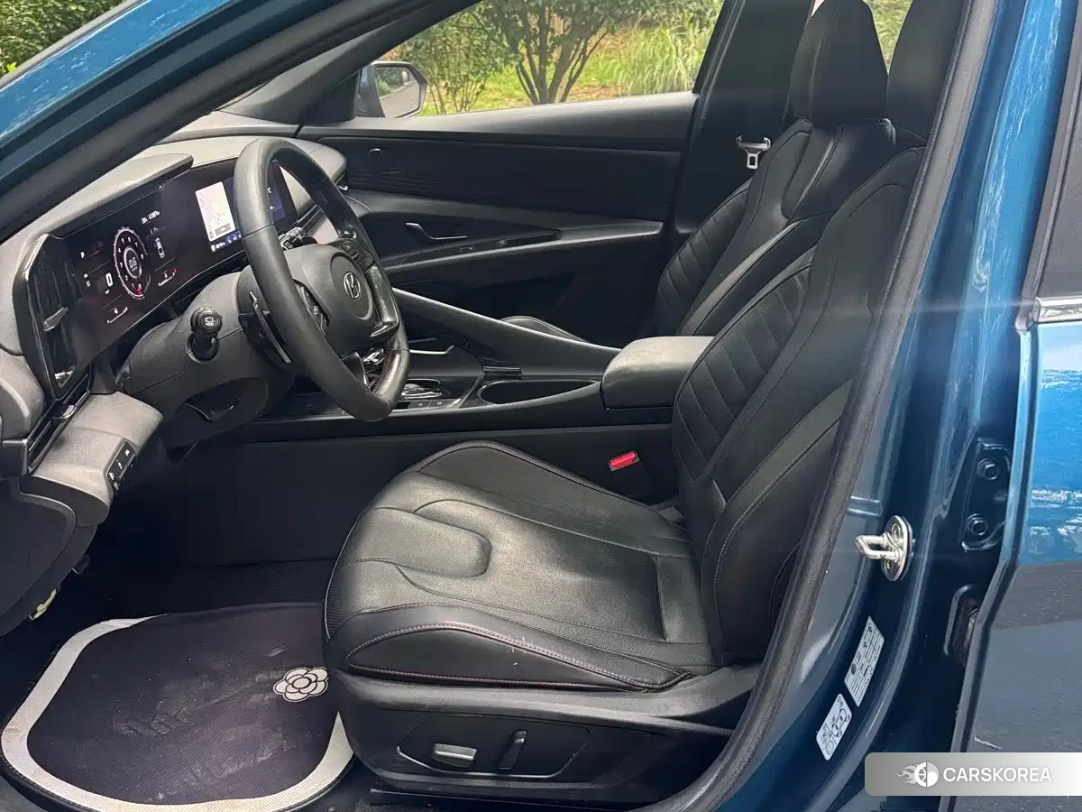 Hyundai Elantra 2021 Синий из Китая