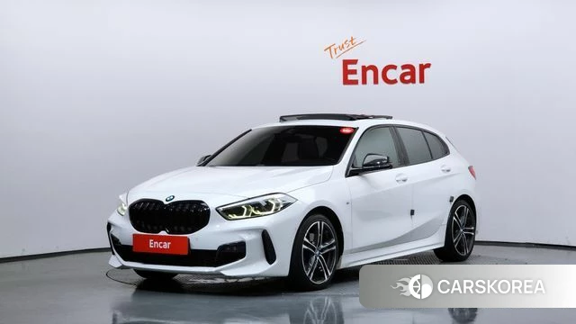 BMW 1 Series (F40) 2020 Белый из Кореи
