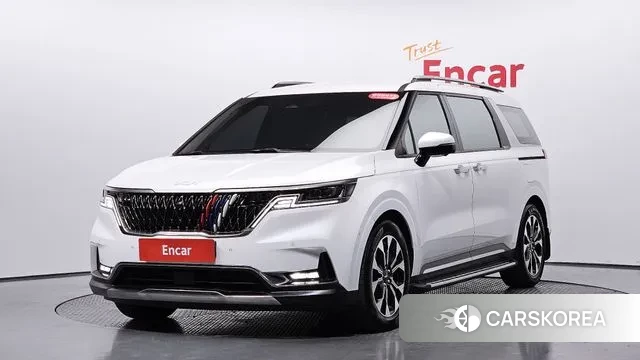 Kia Carnival 4th generation 2021 Белый из Кореи