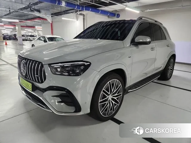 Mercedes-Benz GLE-Class W167 2024 Серебристо-серый из Кореи
