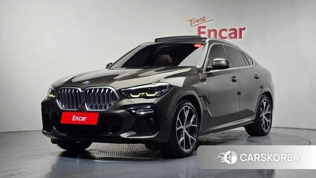 BMW X6 (G06) 2021 Песочный из Кореи