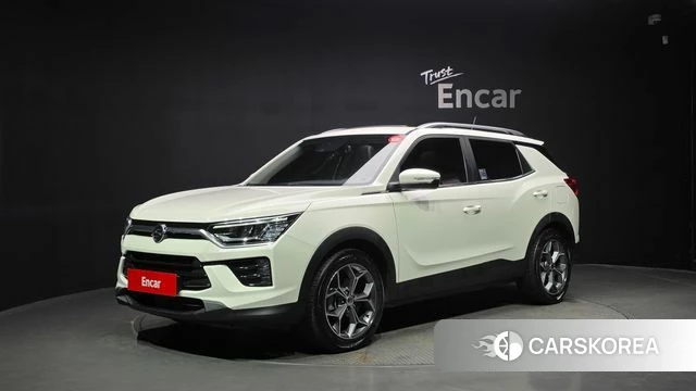 Ssangyong Beautiful Korando 2019 Белый из Кореи