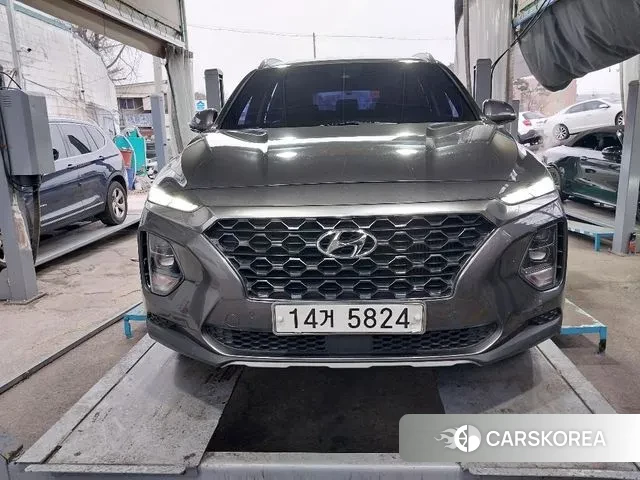 Hyundai Santa Fe TM 2019 Серый из Кореи