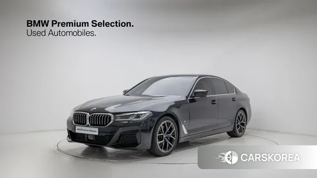 BMW 5 Series (G30) 2021 Черный из Кореи