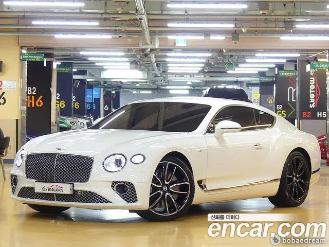 Bentley Continental GT 3rd Generation 2022 Черный из Кореи
