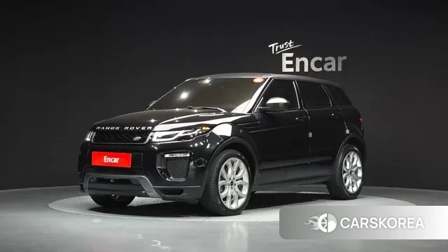 Land Rover Range Rover Evoque 2018 Черный из Кореи